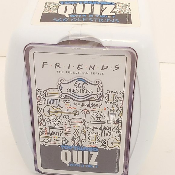 "Friends" TV Series Trivia- 500 Question Game by Top Trumps - 2+ Players!!! - Picture 1 of 2